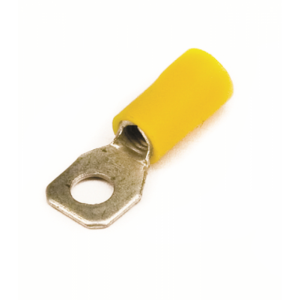 Наконечник кольц.изол.2.5-6кв.мм отв.d=6.2мм жел.(1шт) ДКС 2C6P