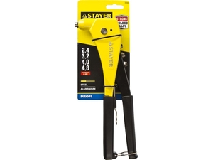 Заклепочник STAYER "PROFI" "ProFix-360", 2,4-4,8мм