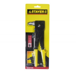Заклепочник STAYER "MASTER" поворотный, 90-180 градусов, 2,4-4,8мм