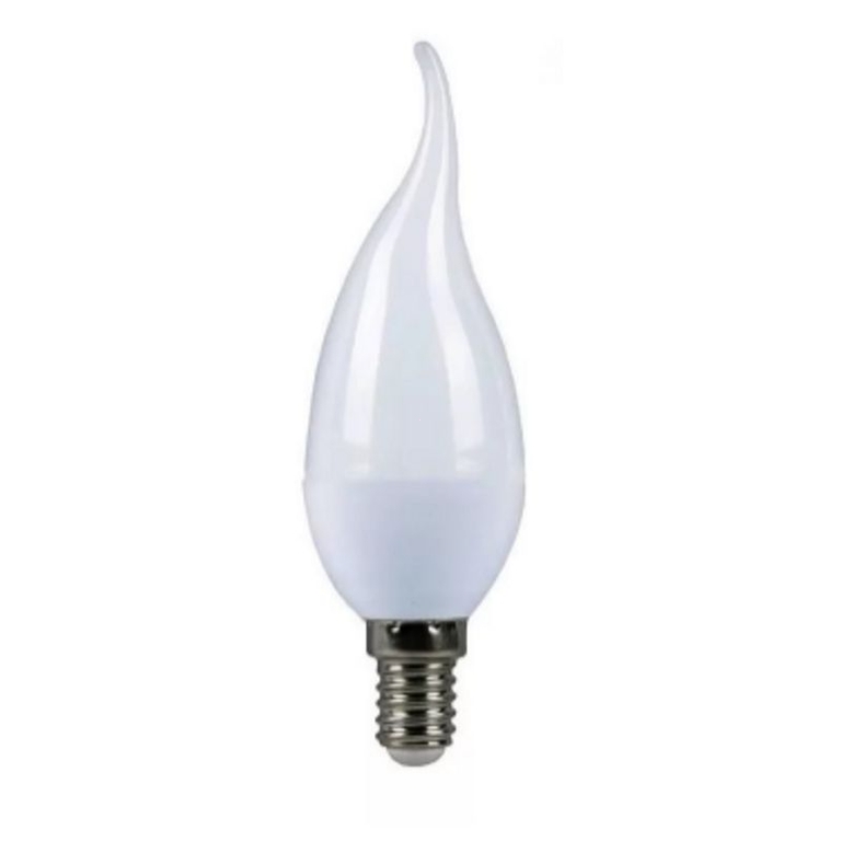 Лампа светодиод. LED 5Вт Свеча на ветру Е14 3000К Eco_LED5wCWE1430