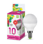 Лампа светодиод. LED Шар standard 10Вт Е14  230B 6500К 900Лм 4690612015460