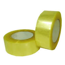 Упаковочный скотч 45miс*60mm 66M желтый