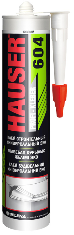 HAUSER клей строительный универсальный ЕСО 604 (260мл)
