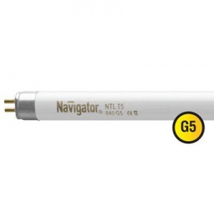 Лампа люминесцентная 94 107 NTL-T5-08-840-G5 Navigator 4607136941076