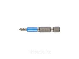 Биты STAYER, хвостовик E 1/4", PZ №1, 50мм, 2шт