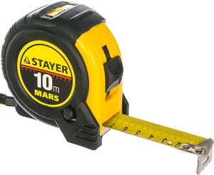 Рулетка STAYER "MASTER", 10мх25мм