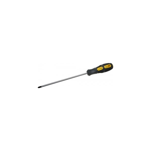 Отвертка STAYER "PROFESSIONAL" "MAX-GRIP" Regular, Cr-V, намагниченная, PZ №1х200мм