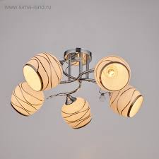 Люстра 0731/5 5х60W Е27 хром 4927516