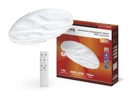 Светильник светодиодный COMFORT WAVE 75Вт 230В 3000-6500К 6000лм 500х85мм с пультом ДУ 4690612034836