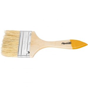 Кисть плоская Slimline 3" (75 мм),  натуральная щетина, деревянная ручка// SPARTA