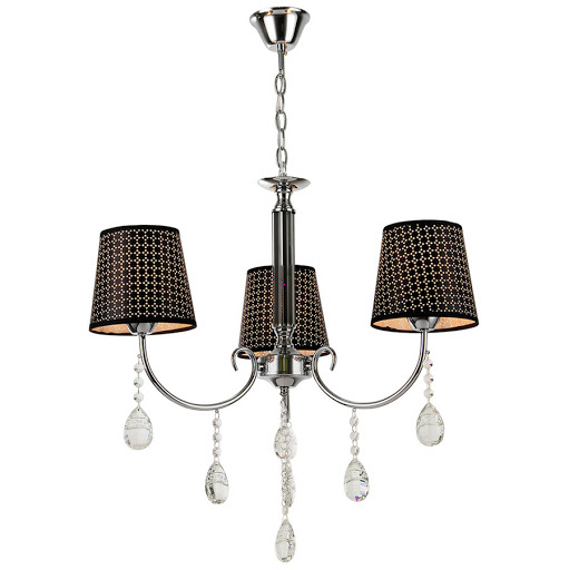 Люстра подвесная 3*60 Вт Е14 KL.2651-3-P-CH
