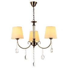 Люстра подвесная 3*60 Вт Е27 KL.2652-3-P-AB