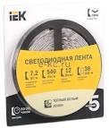 Лента светодиод. ECO LED LSR-3528R60-4.8-IP20-12V (уп.5м) красн. ИЭК LSR1-6-060-20-1-05