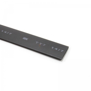 Трубка термоус ТТУ(ТУТ)14/7(дл100м)черн.ИЭК UDRS-D14-100-K02