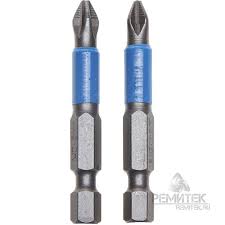 Биты STAYER, хвостовик E 1/4", PH №2, 50мм, 2 шт