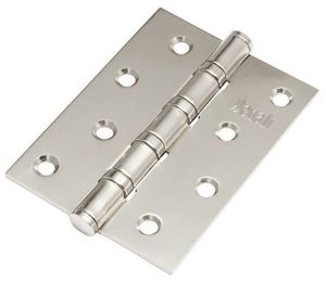  Петля сталь без врезки 2 подшип без короны мат никель LS 100-2BB SN