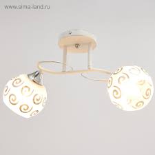 Люстра 580521 2х60Вт Е27 белый 5416531															