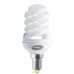 Лампа люм. компакт. SPC 11Вт E14 4200К T2 Экономка Космос LKsmT2SPC11wE1442eco