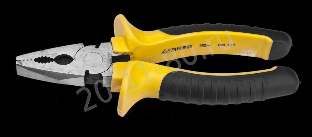 Плоскогубцы   STAYER "TopGrip", 160мм