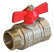 Кран шар 1/2"г/ш (бабочка)